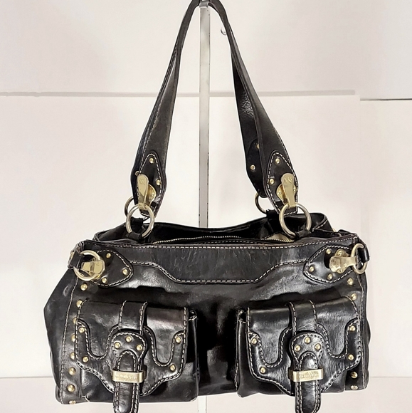 Michael Kors Handbags - Michael Kors Black Leather Satchel